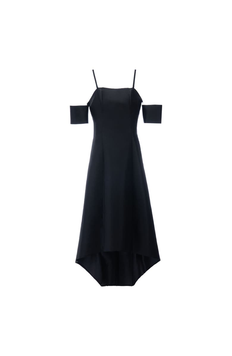 Tulleen Bexley Dress, Alternate, color, Black