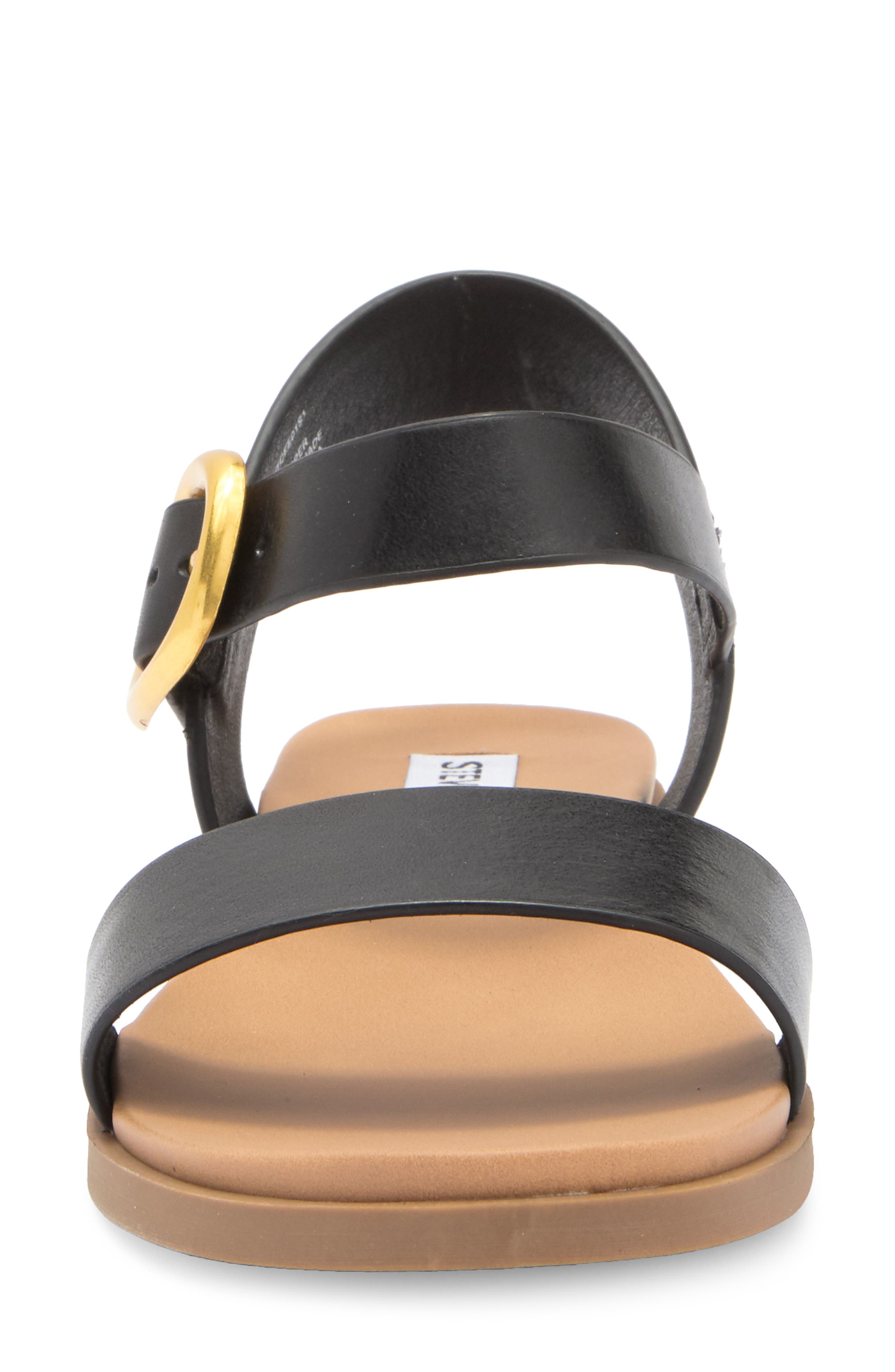 Steve Madden Tacee Sandal, Alternate, color, Black Leather