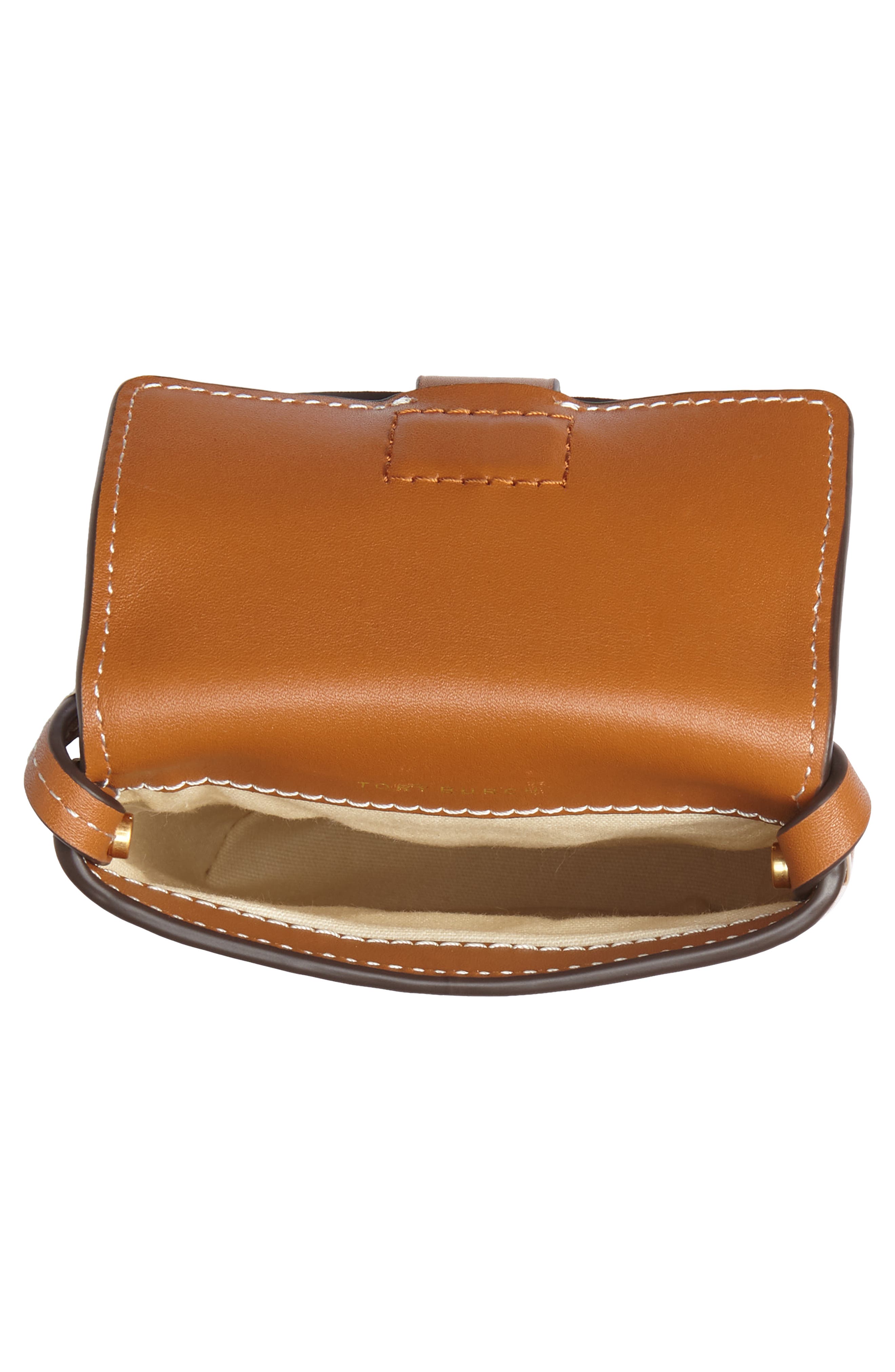 Tory Burch Miller Leather Phone Crossbody Bag, Alternate, color, 