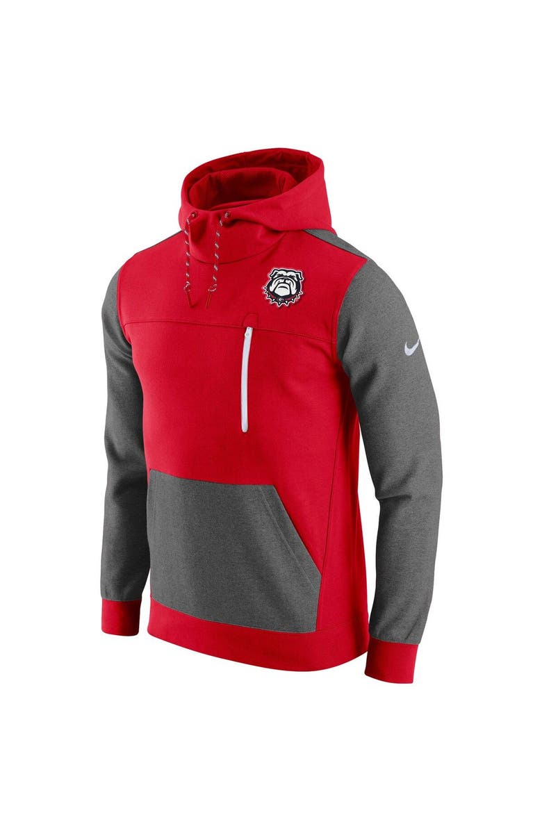 Nike Men's Nike Red Georgia Bulldogs AV-15 2.0 Slim Fit Pullover Hoodie, Alternate, color, Red