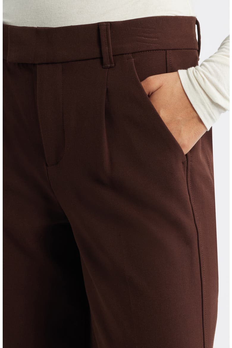 Skyrise Wide Leg Pants, Alternate, color, CHOCOLATE TRUFFLE
