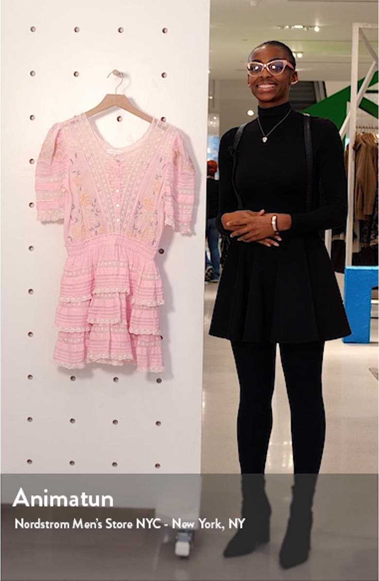 Quincy Tiered Minidress, sales video thumbnail