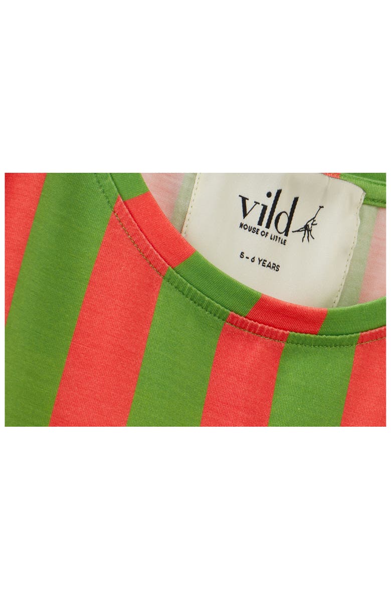 Vild House of Little Striped Tencel Shirt, Alternate, color, 