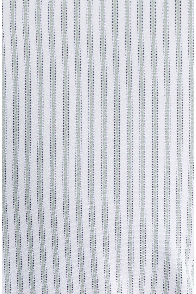 Hank Slim Fit Stripe Stretch Dress Shirt, Alternate, color, GREEN