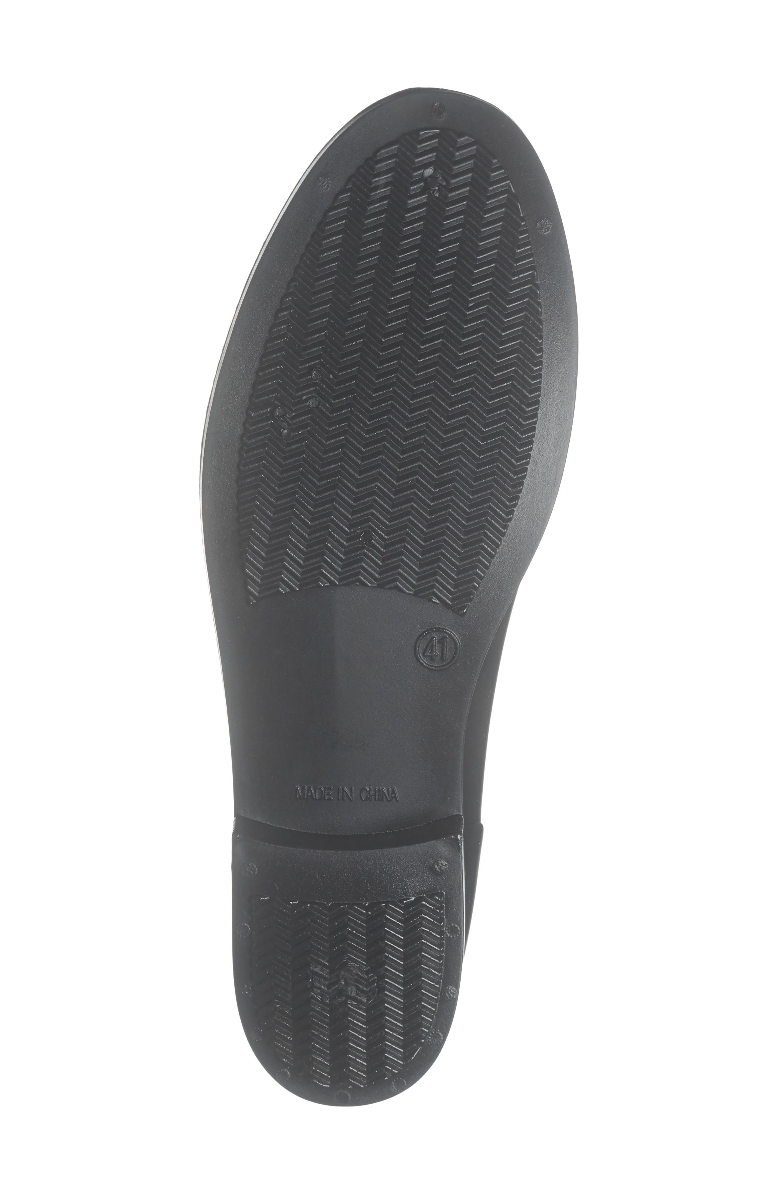 Elvera Rubber Rain Boot, Alternate, color, BLACK