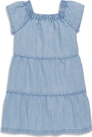 Primary Kids Chambray Picnic Dress