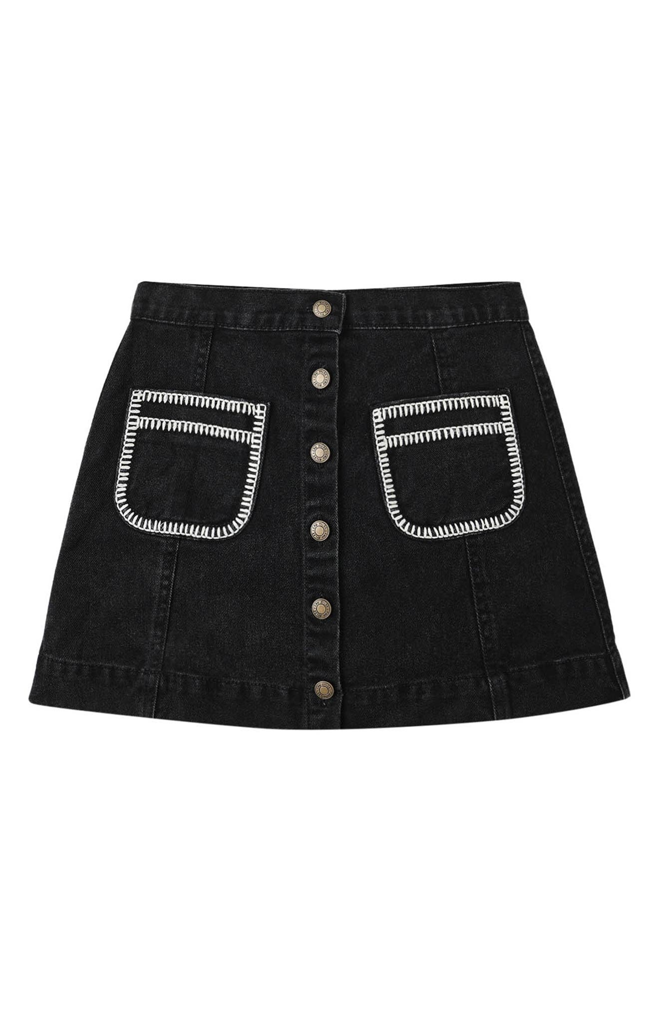 Kids' Denver Blanket Stitch Denver Miniskirt