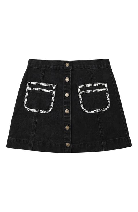 Kids' Denver Blanket Stitch Denver Miniskirt