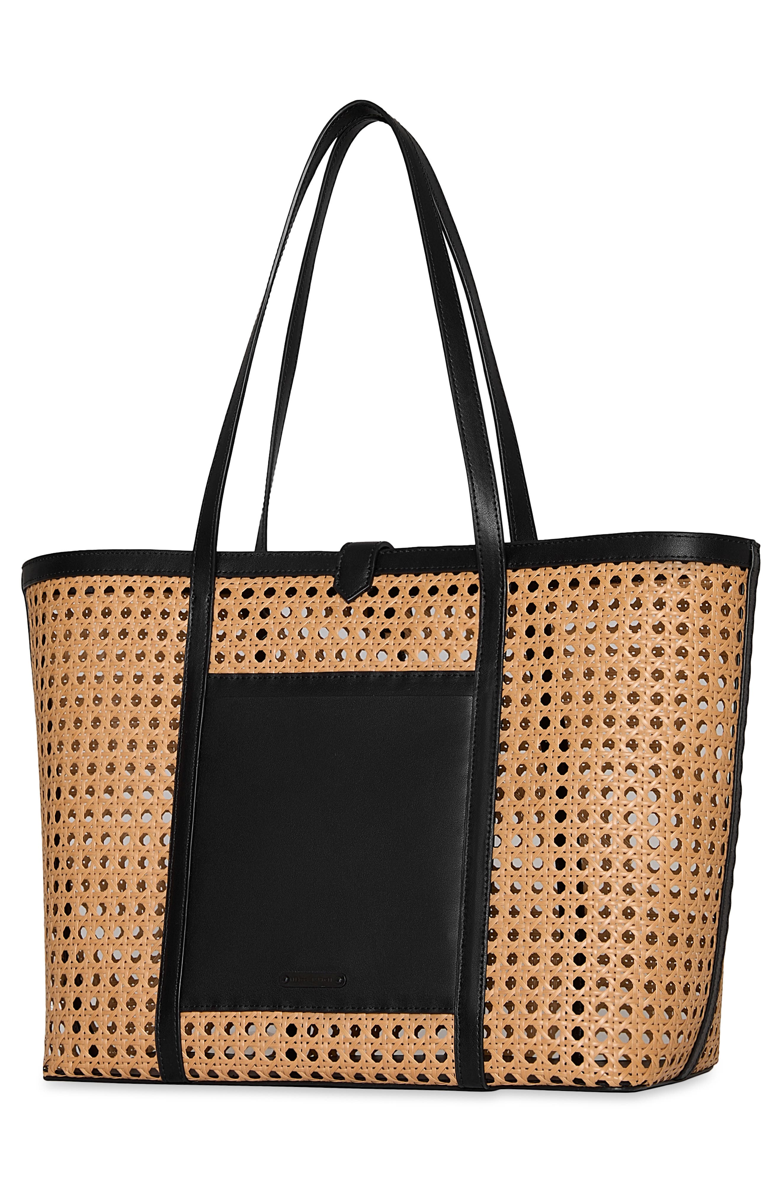 Rebecca Minkoff Megan Large Tote with Caning, Alternate, color, 