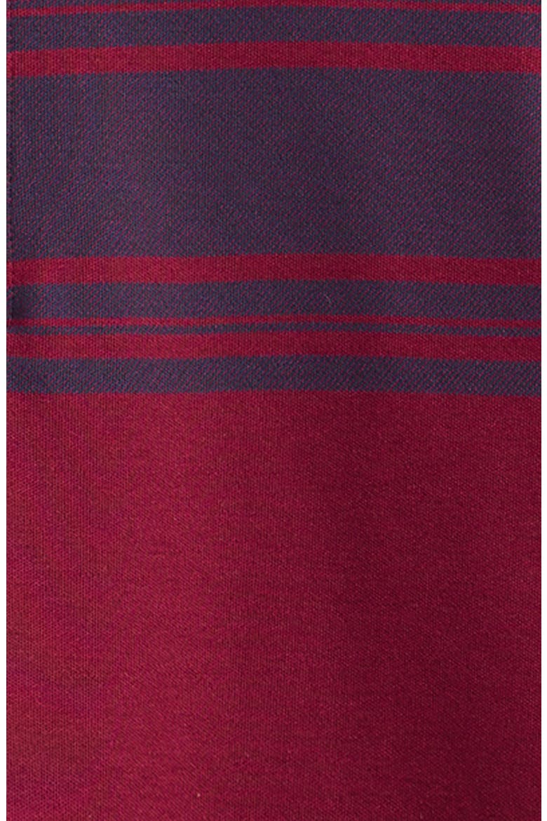Kids' Pima Cotton Quarter Zip Pullover (Nordstrom Exclusive), Alternate, color, COASTAL CRIMSON