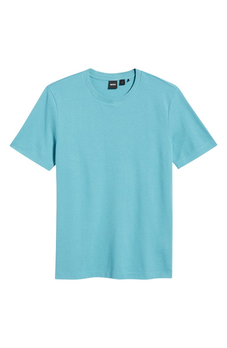 BOSS Men's Tiburt T-Shirt, Alternate, color, Light/ Pastel Blue