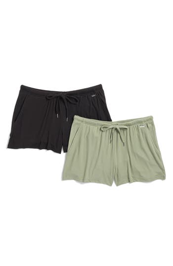 Nicole Miller Assorted 2-pack Rib Shorts
