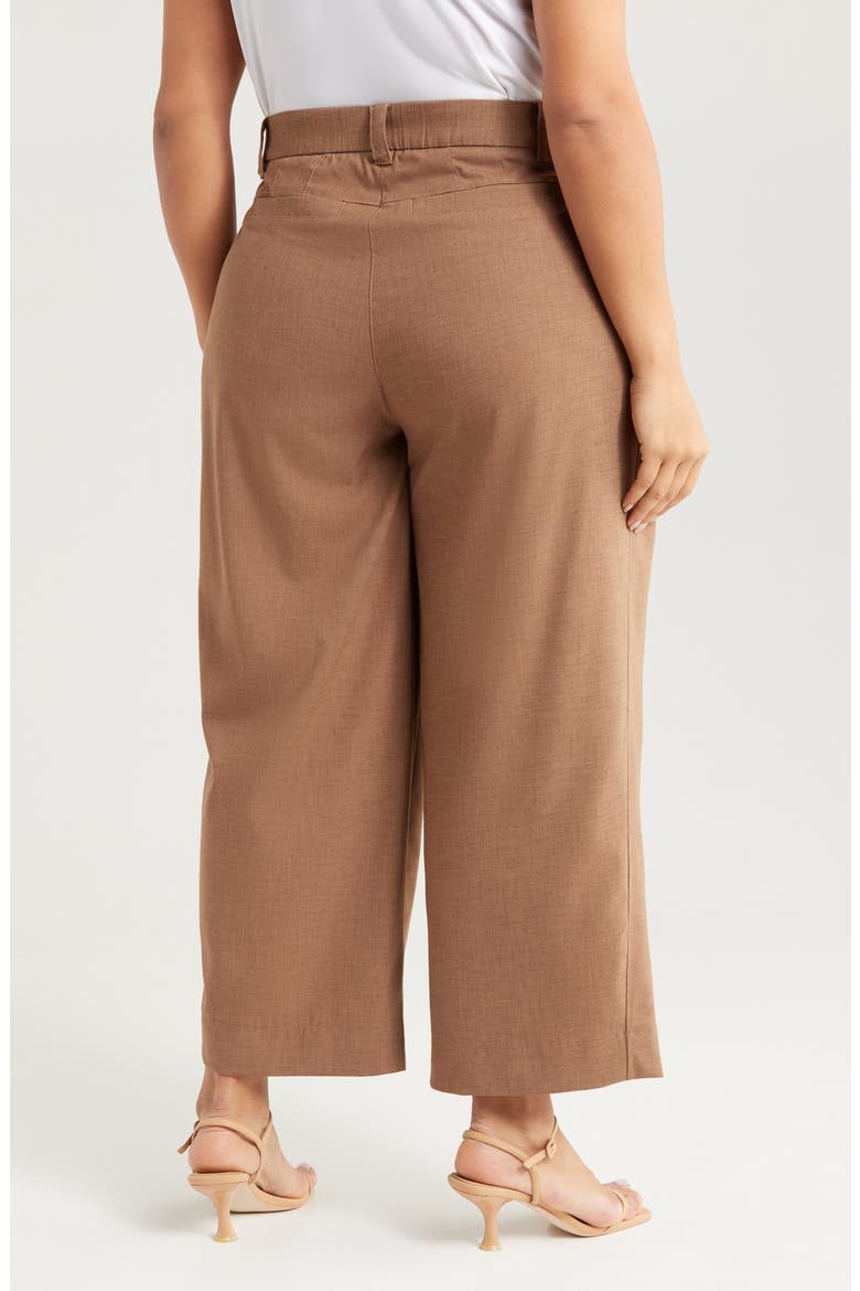 Glider Skyrise Wide Leg Pants, Alternate, color, TOASTED COCONUT