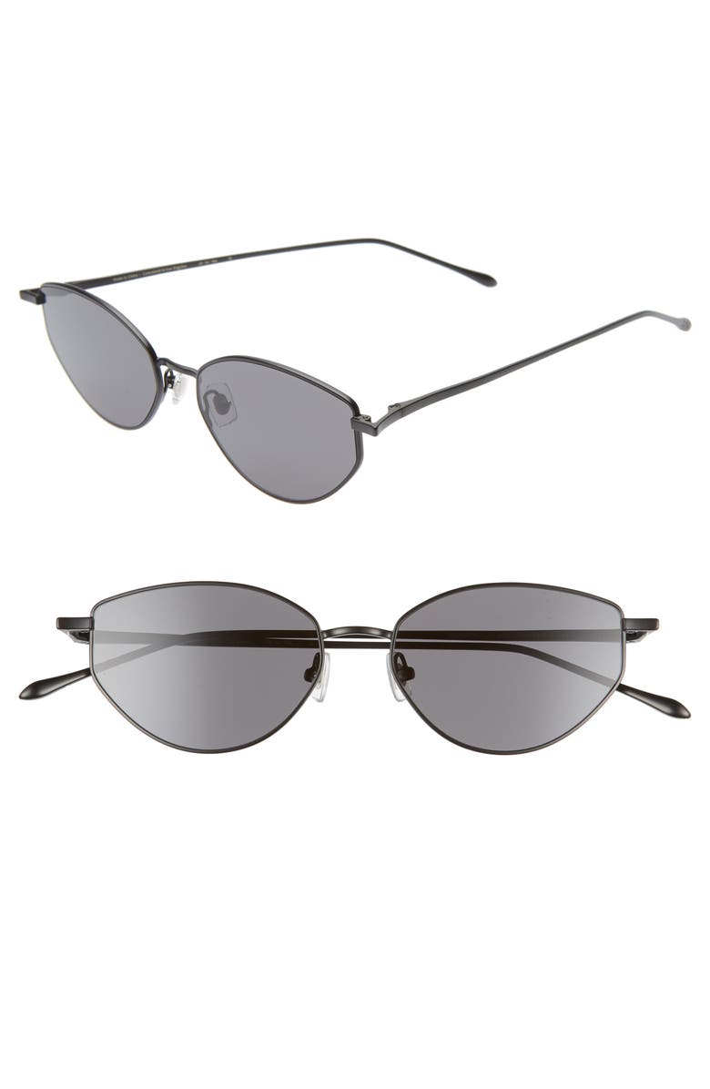 Bonnie Clyde Oddity 55mm Sunglasses, Main, color, 