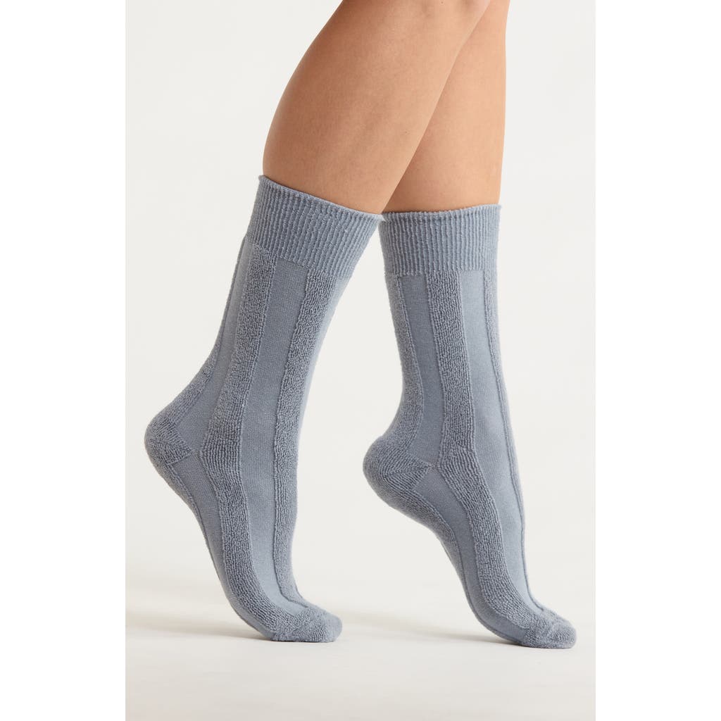 Casa Clara Celeste Crew Socks in Slate  product