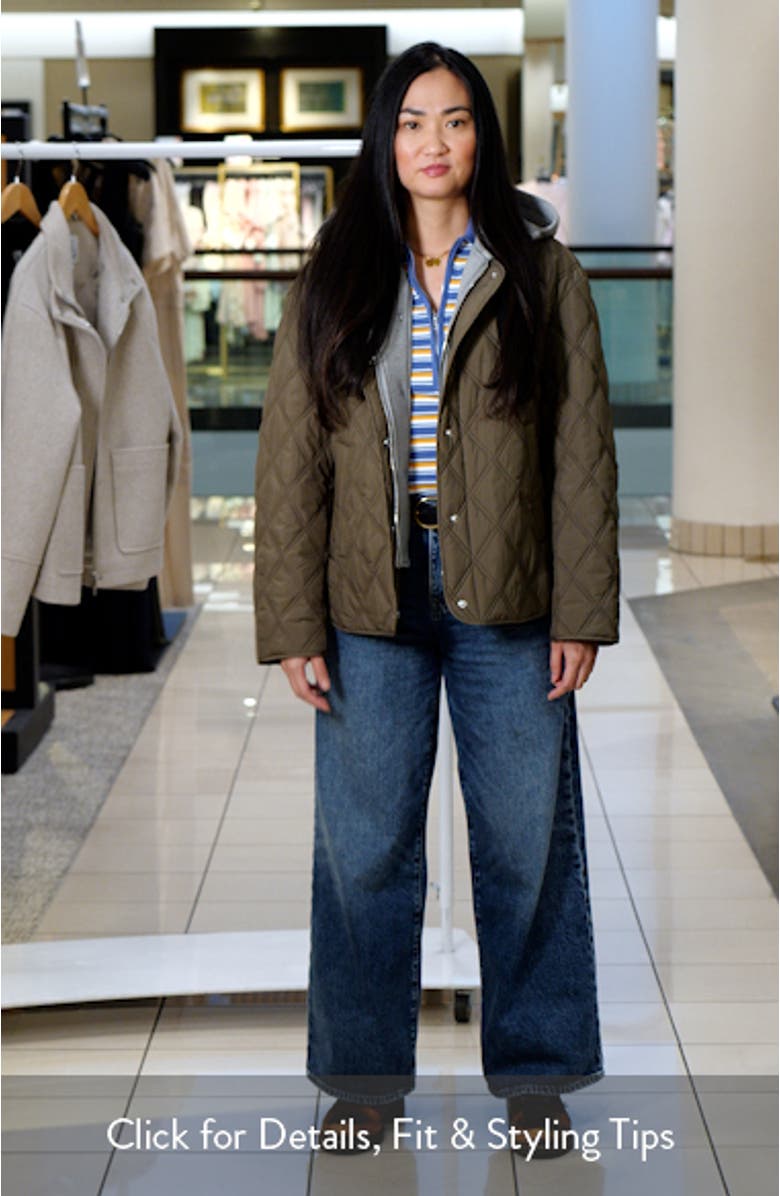 Hoodie Bib Quilted Jacket, sales video thumbnail