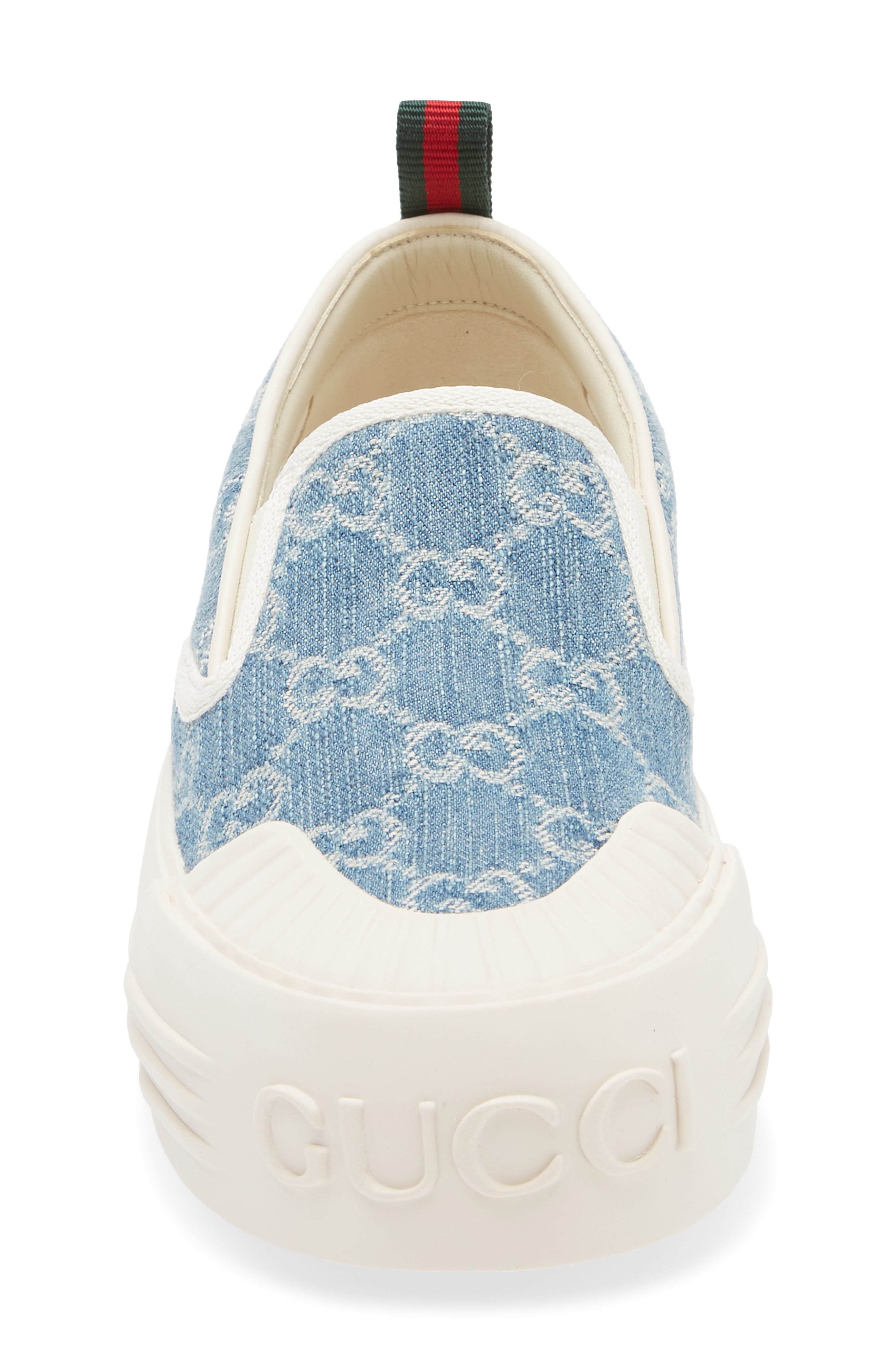 Gucci Julia Platform Slip-On Sneaker, Alternate, color, 