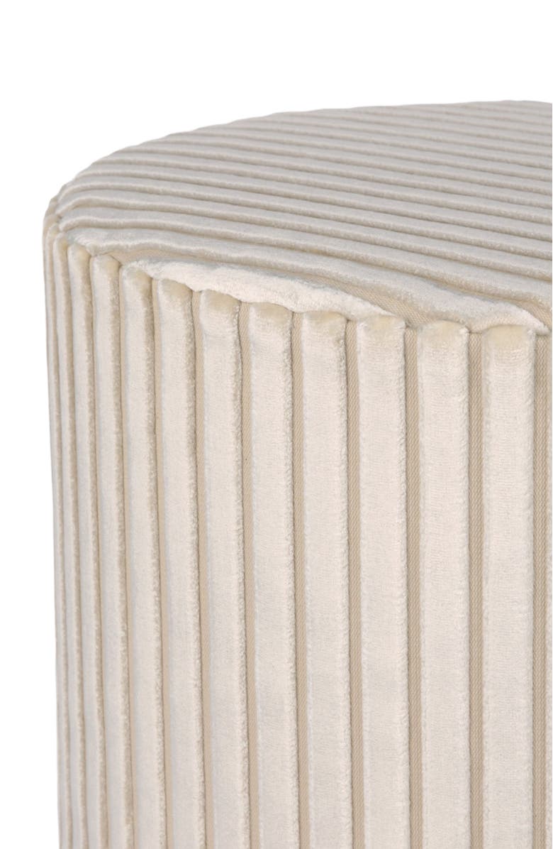 Missoni Home Coomba Cylinder Pouf 40x30, Alternate, color, White
