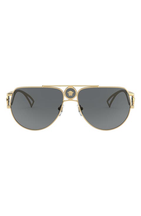 60mm Aviator Sunglasses