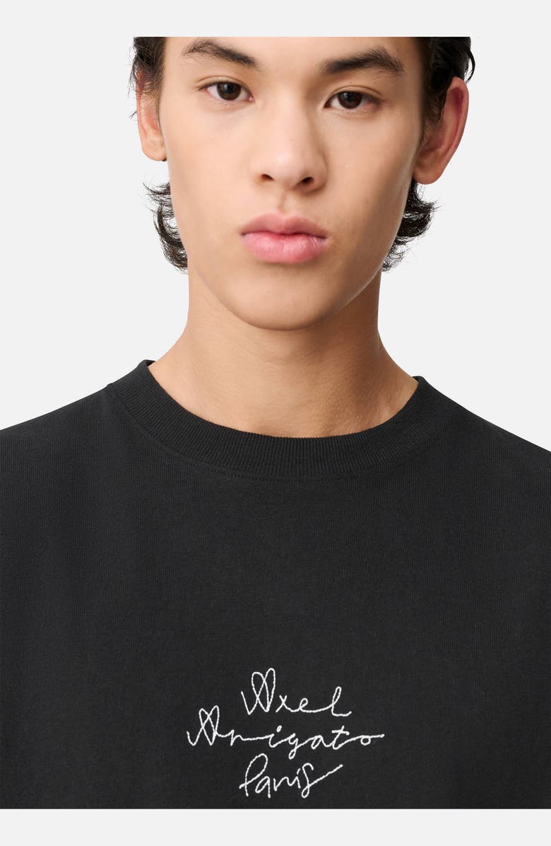 Axel Arigato Paris City T-Shirt, Alternate, color, Black