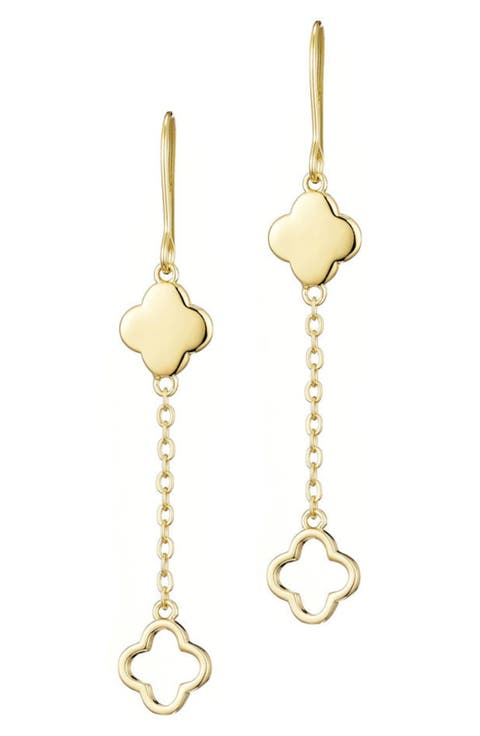 Clover Drop Earrings