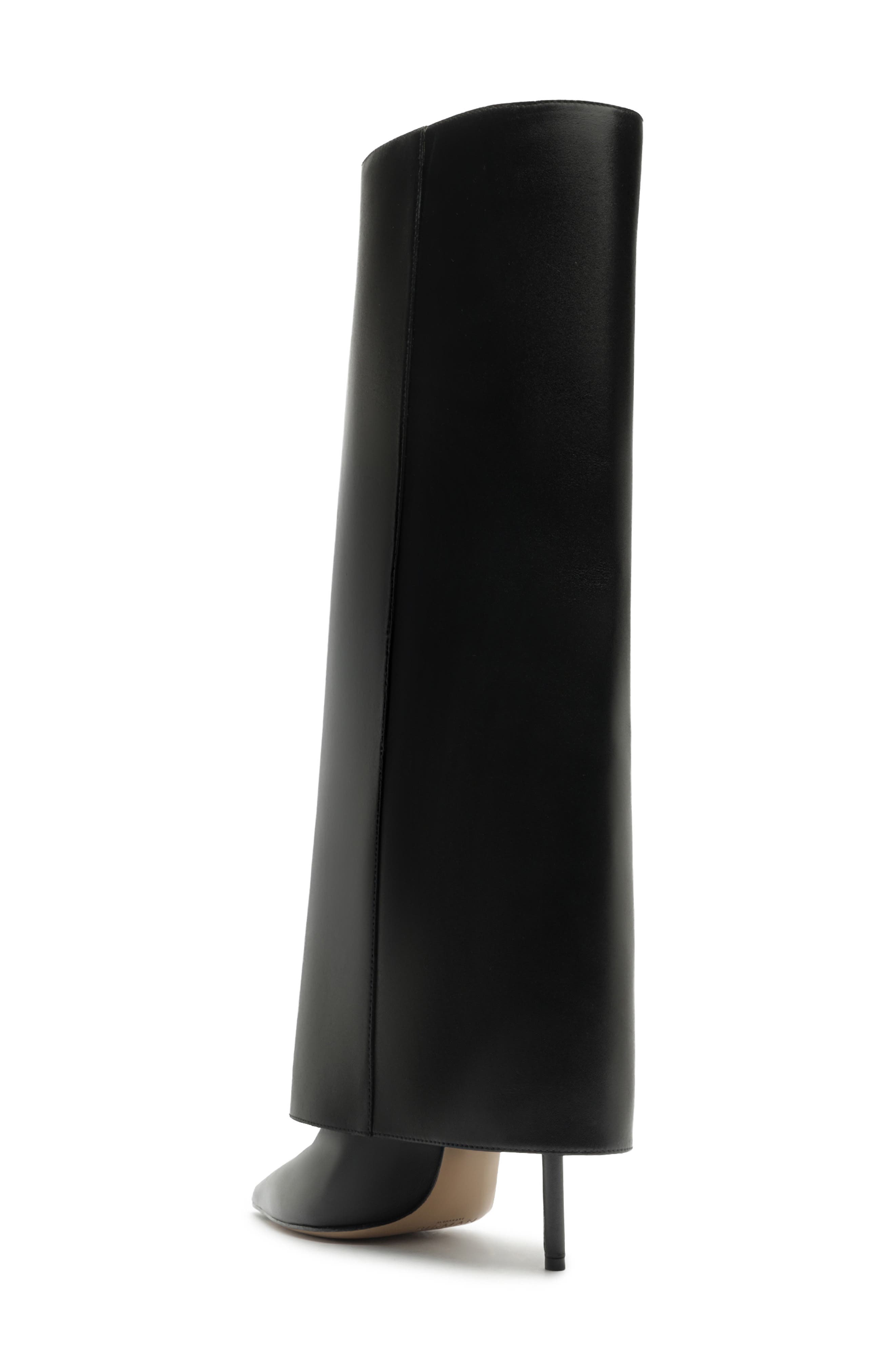 Holly Stiletto Boot, Alternate, color, BLACK