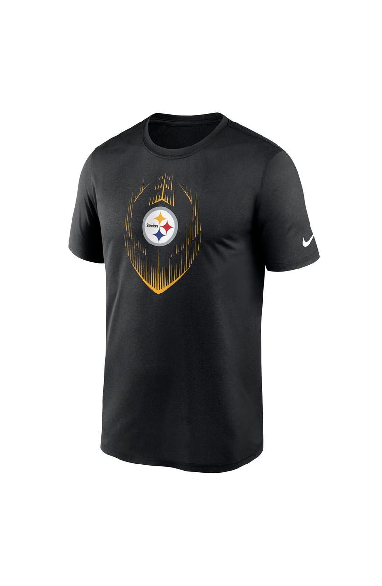 Nike Men's Nike Black Pittsburgh Steelers Primetime Legend Icon Performance T-Shirt, Alternate, color, 