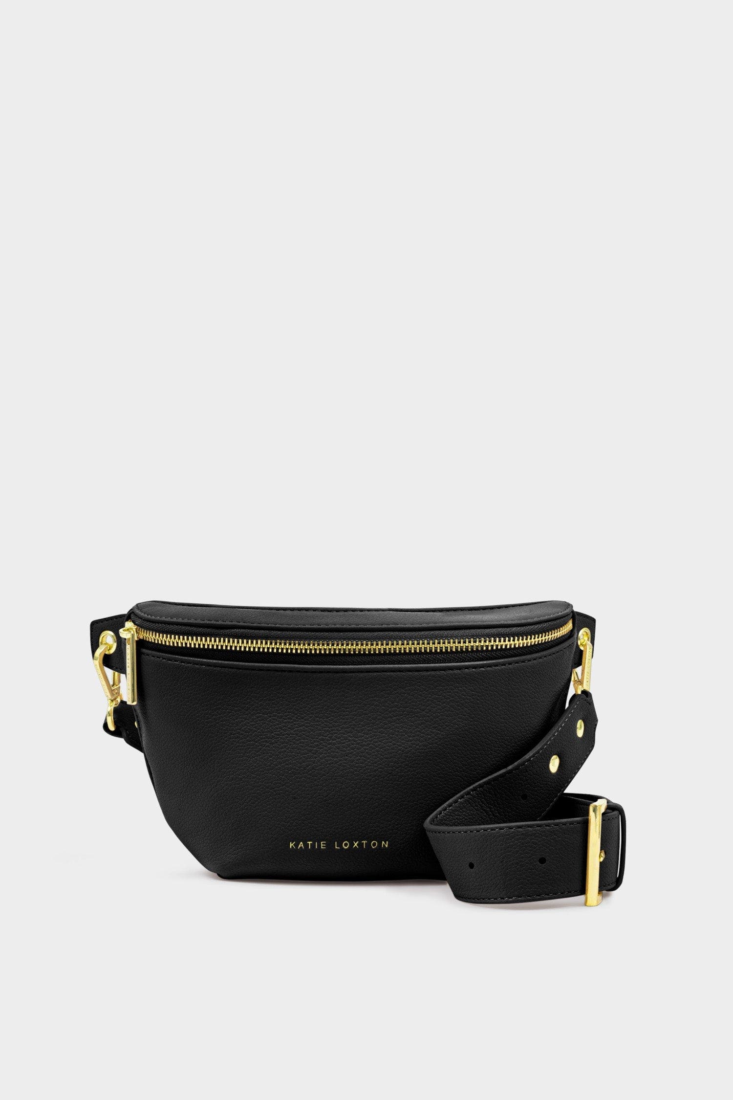 Katie Loxton Maya Belt Bag, Alternate, color, Black