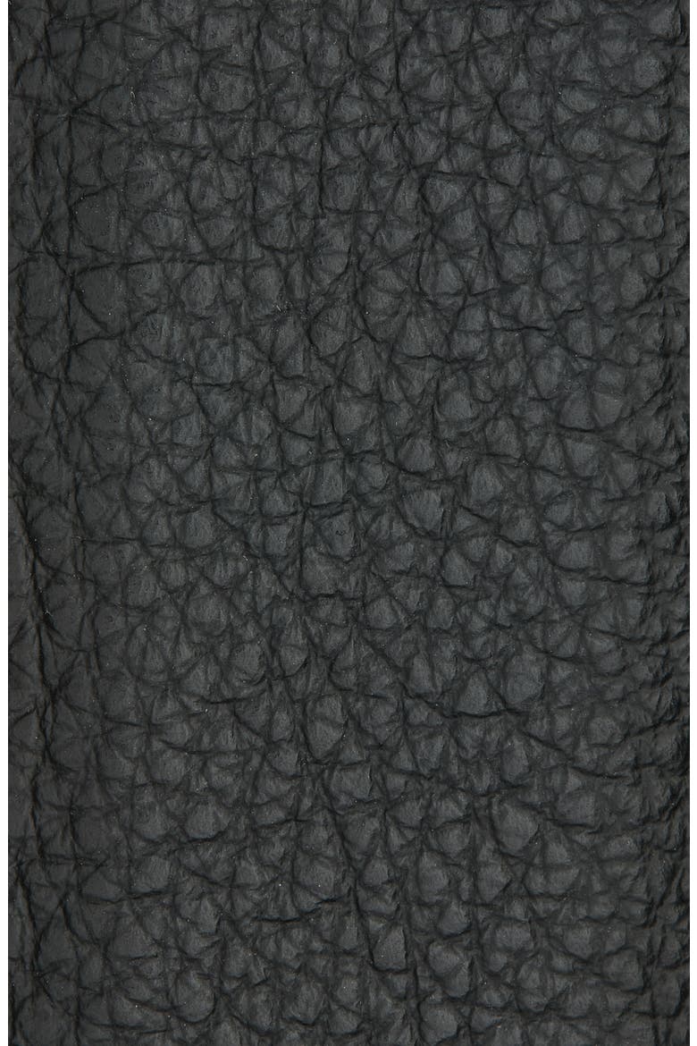Reversible Grained Leather Belt, Alternate, color, BLACK