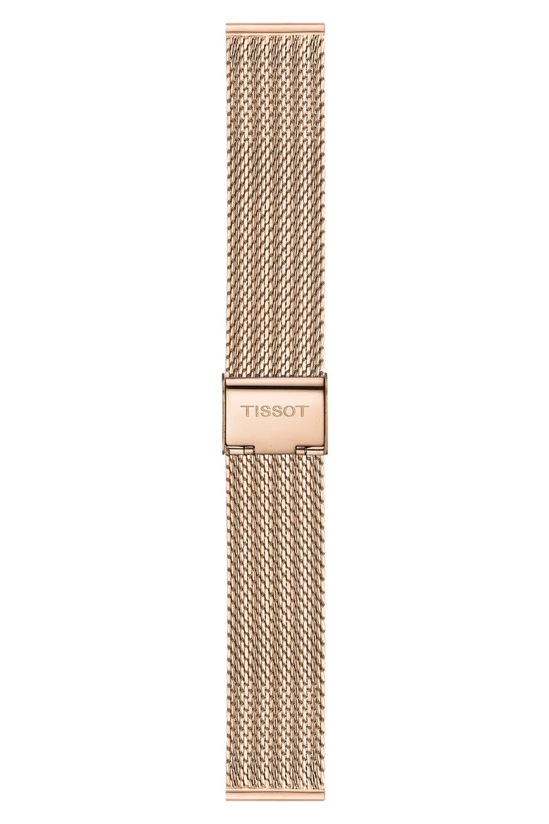 PR 100 Sport Chic Chronograph Mesh Bracelet Watch, 36mm, Alternate, color, ROSE GOLD/ SILVER/ ROSE GOLD