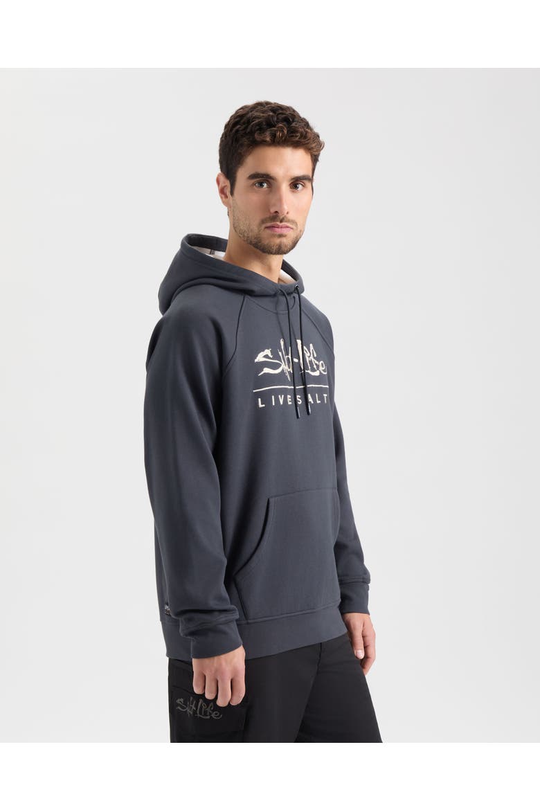 Originator Bonded Fleece Hoodie, Alternate, color, Ebony