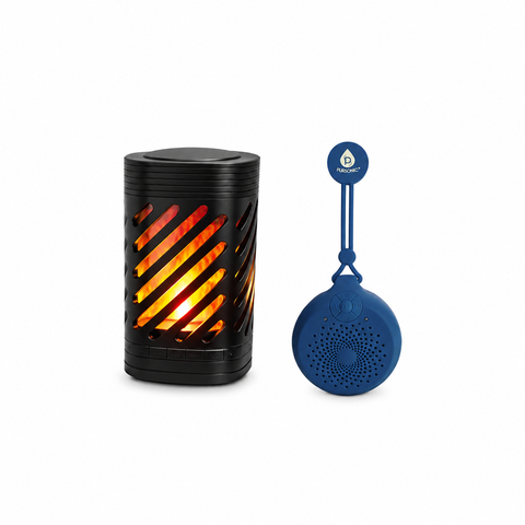 Ambient Lantern Speaker + Waterproof Wireless Speaker