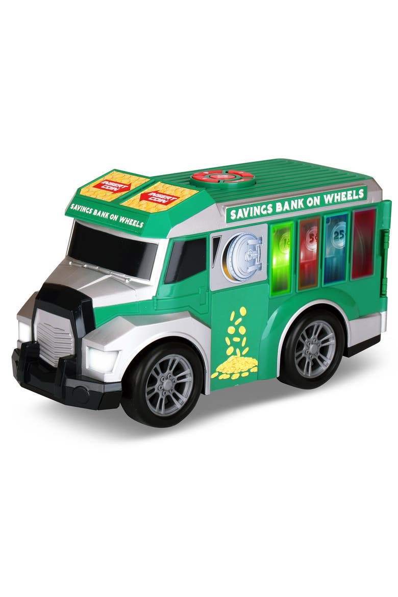 10 Inch Road Rocker Sort N Save Bank Truck, Main, color, Multicolored