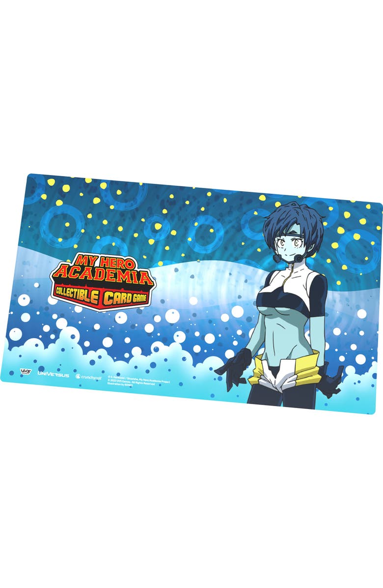 UniVersus My Hero Academia Collectible Card Game Bubble Girl Playmat, Alternate, color, Multicolored