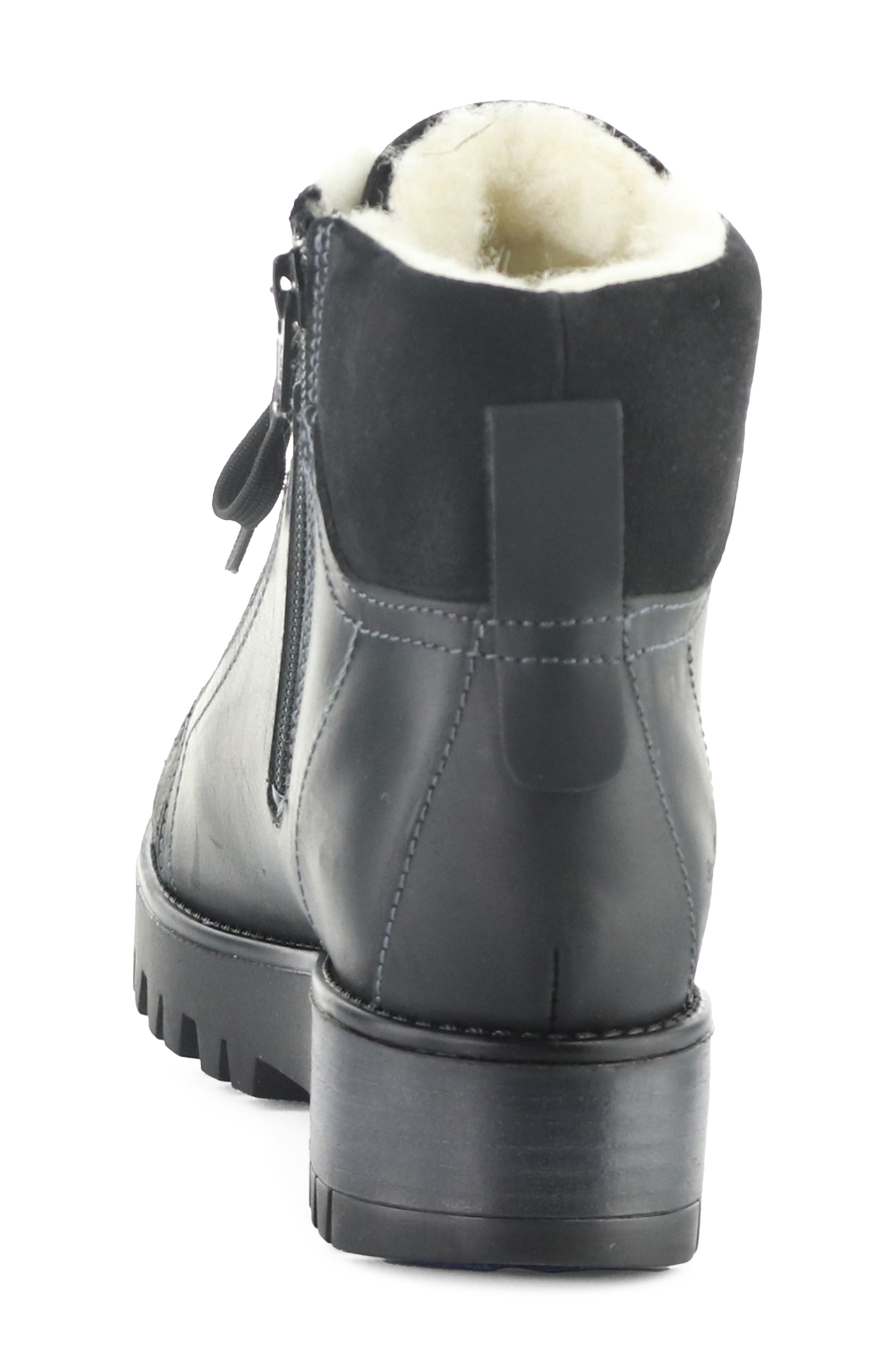 Garo Prima Leather Bootie, Alternate, color, BLACK