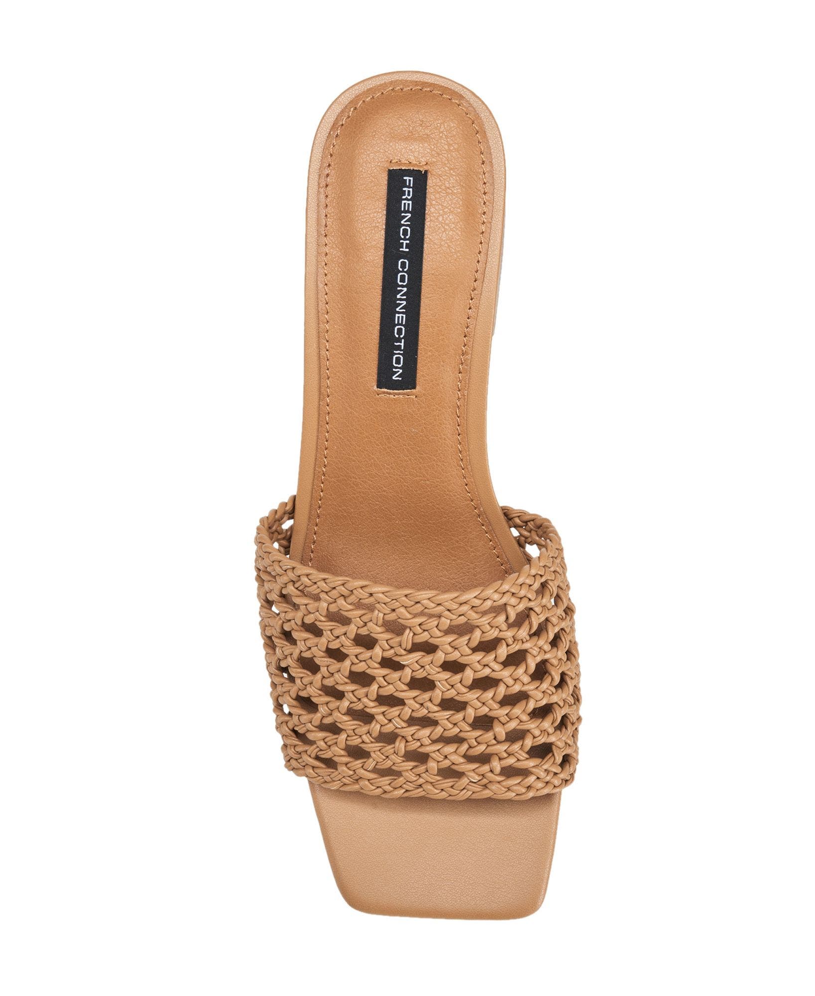 Waves Woven Mule, Alternate, color, Tan
