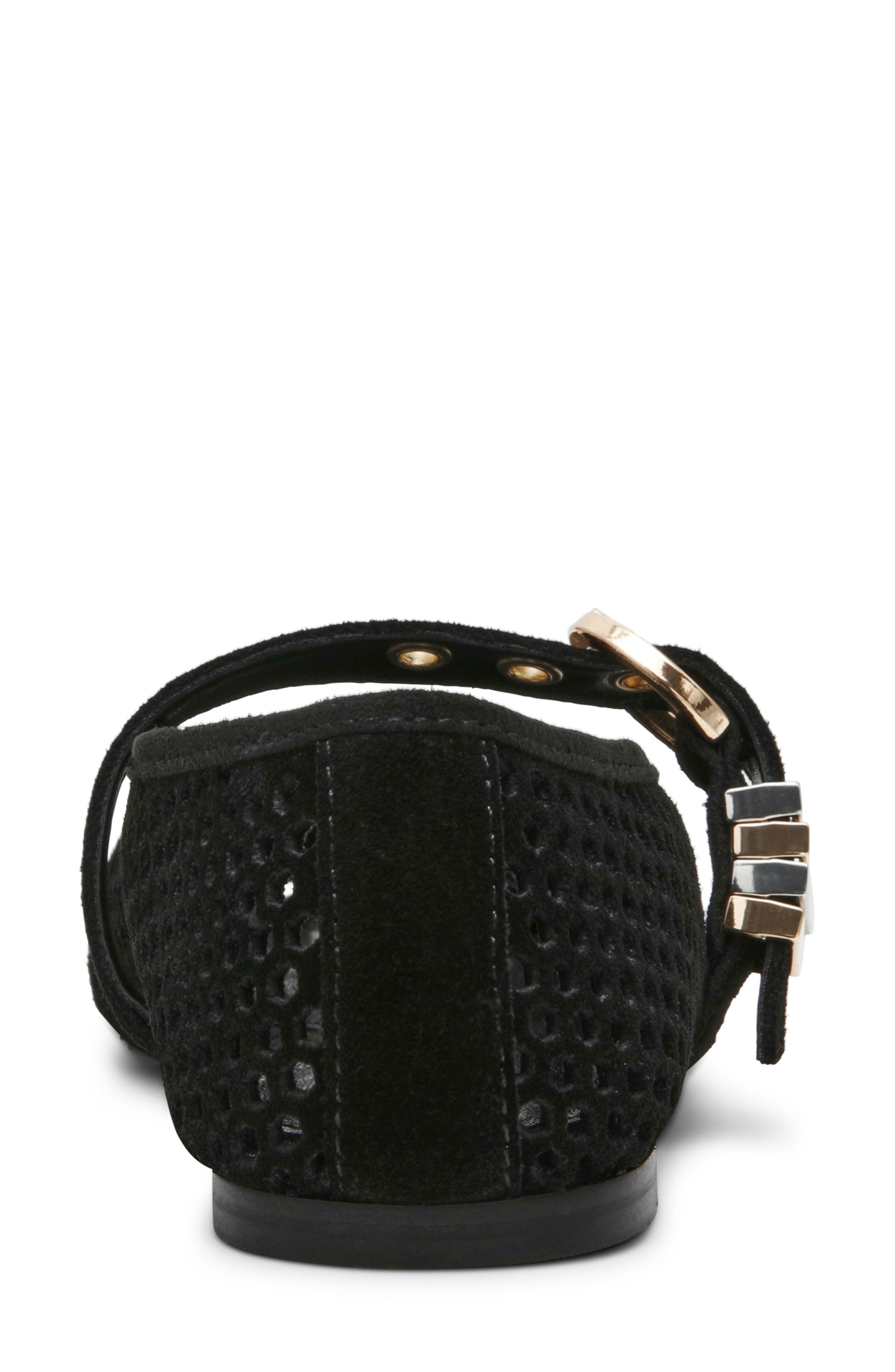 Обувь Steve Madden Lela Perforated Mary Jane Flat — фото 7