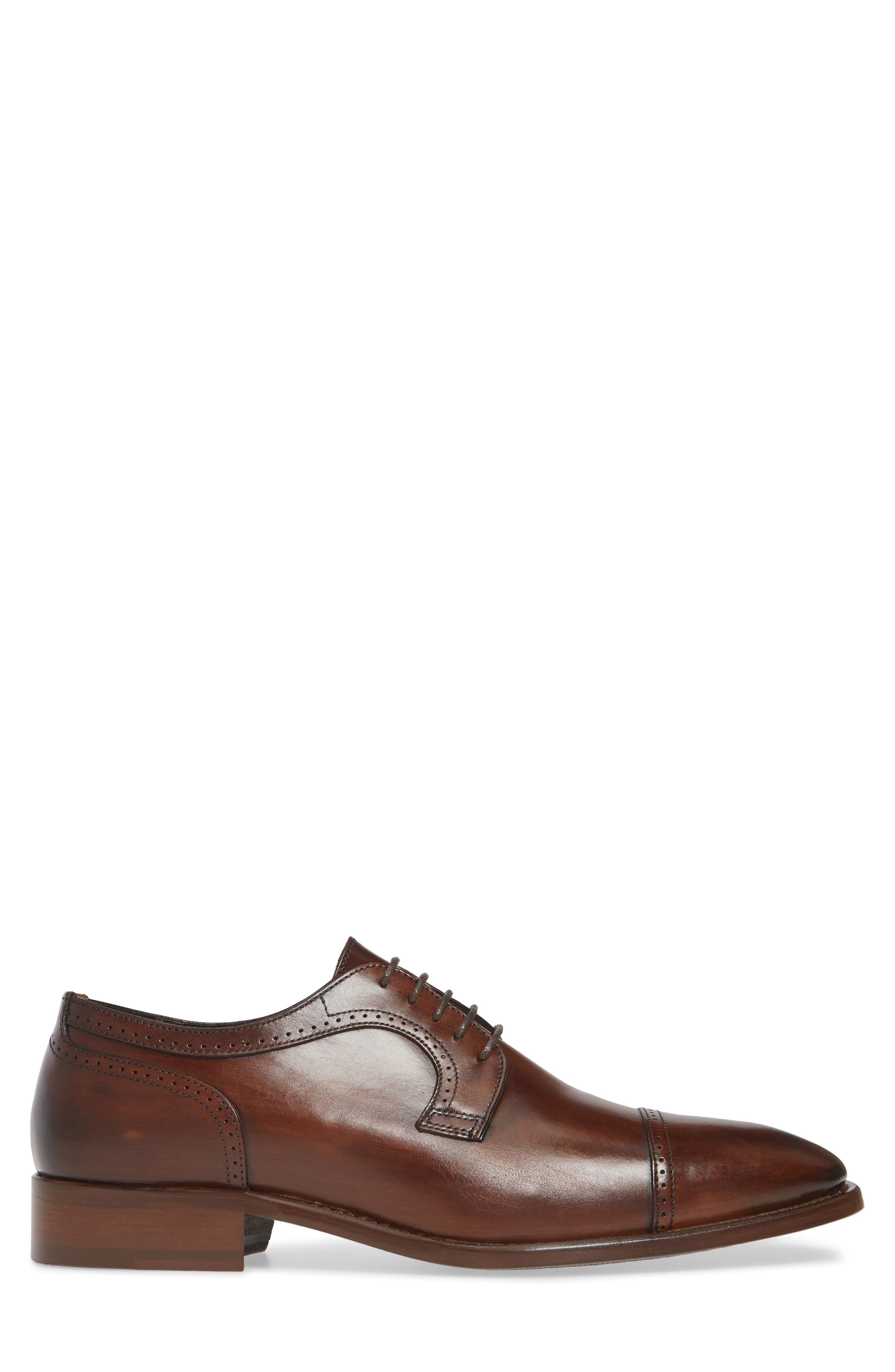 JOHNSTON & MURPHY COLLECTION Johnston & Murphy Cormac Cap Toe Derby, Alternate, color, 