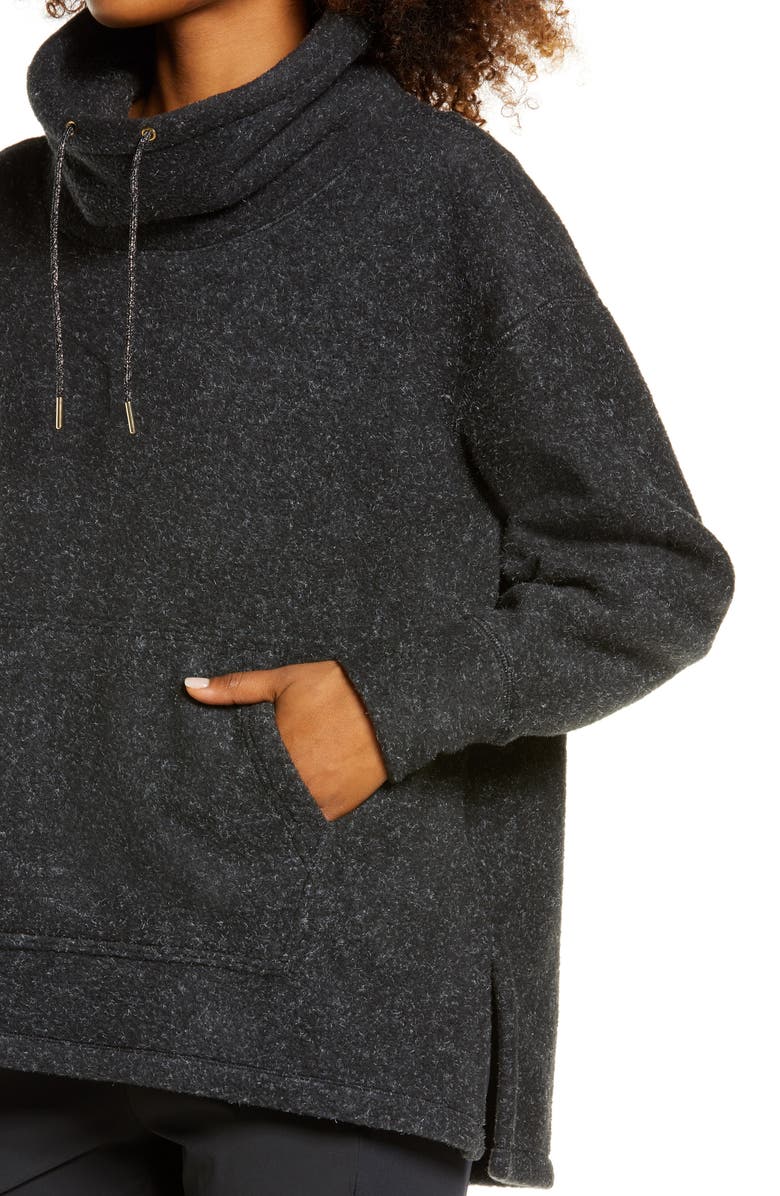 Nike Cowl Neck Fleece Pullover, Alternate, color,