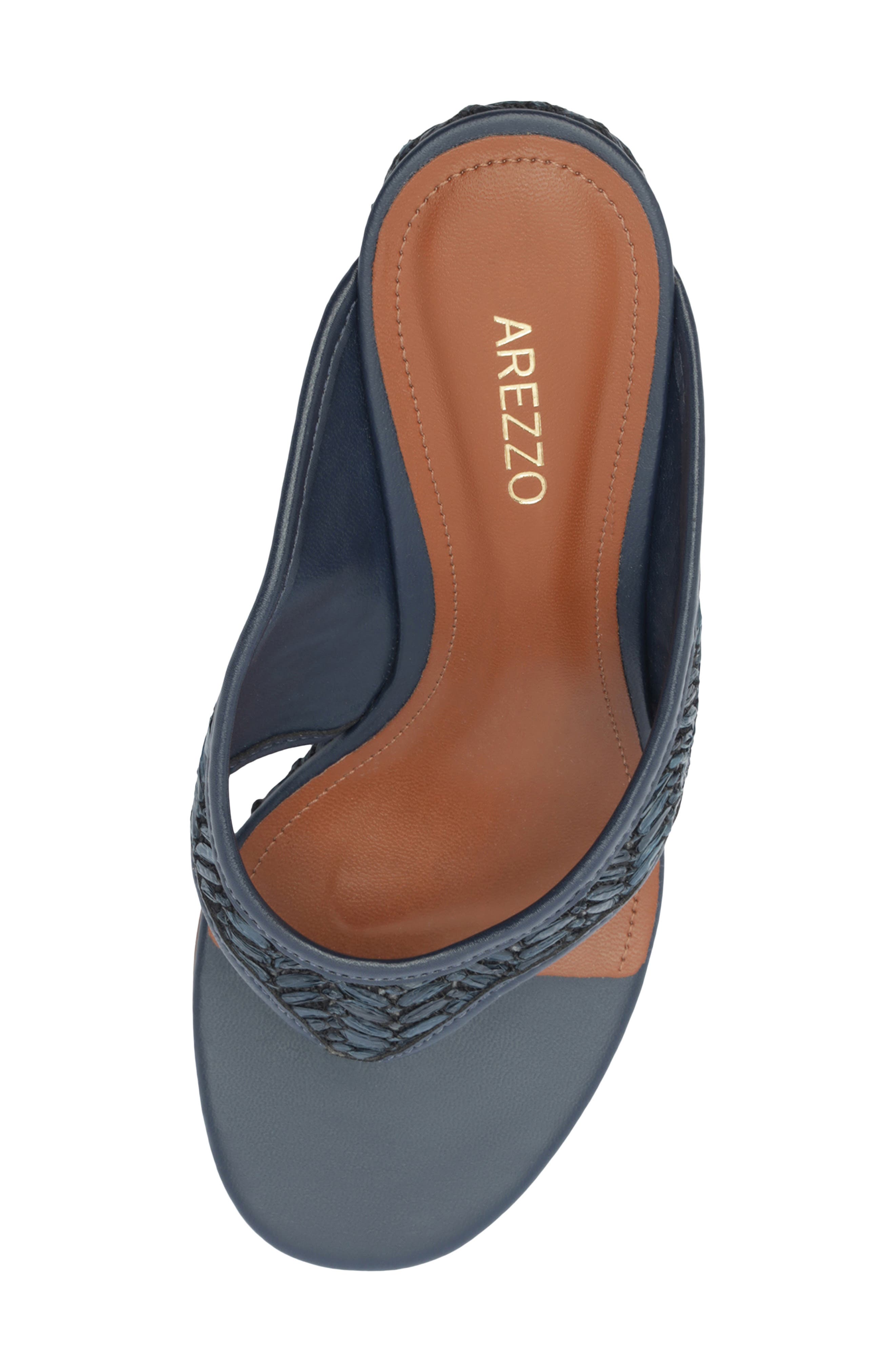 Sara Wedge Flip Flop, Alternate, color, PETROLWO/ NAVY NAUTICAL