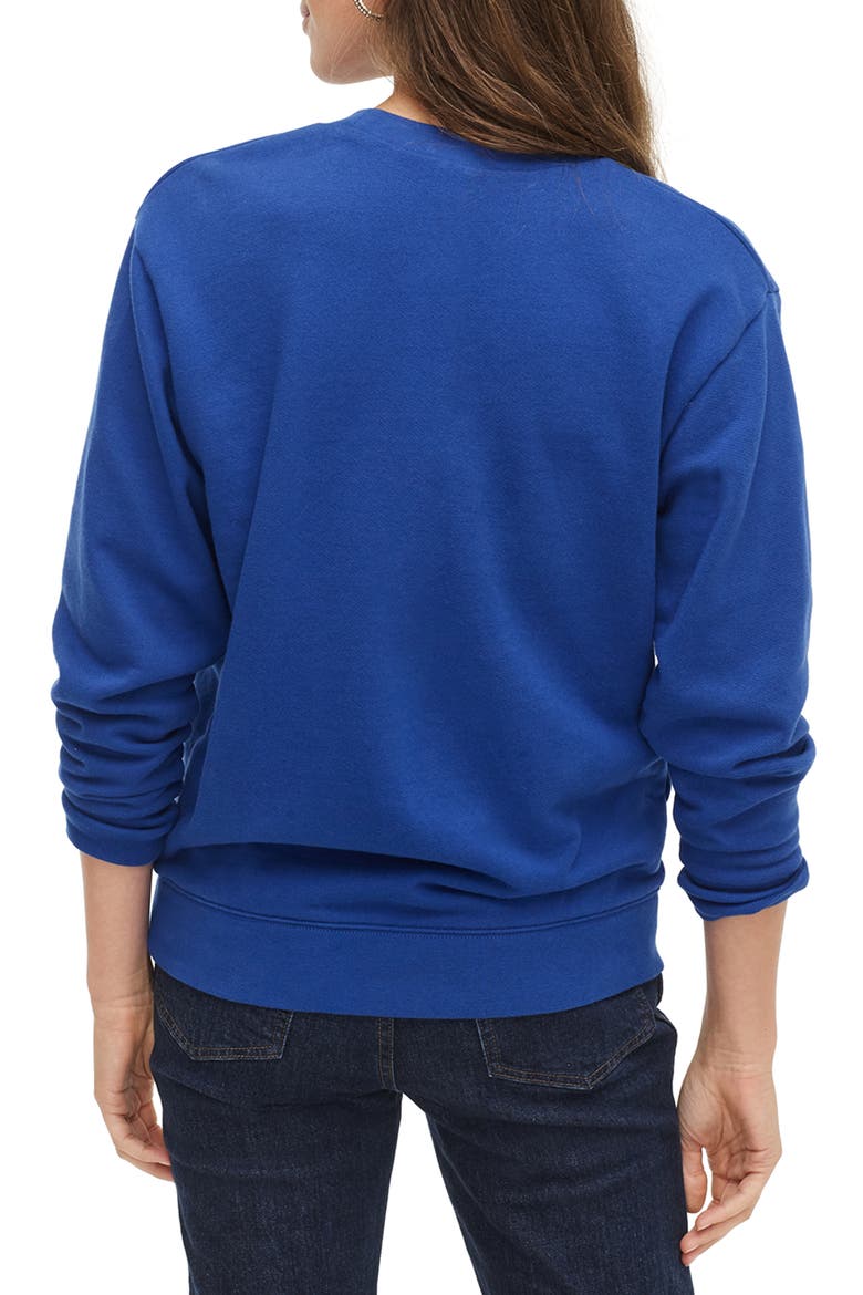 LOVE Sweatshirt, Alternate, color, GULF COAST