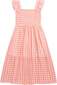 RARE, TOO! Kids' Chiffon Smocked Flutter Sleeve Sundress