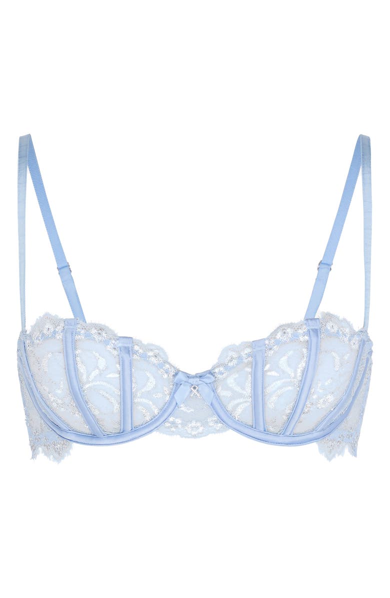 SAVAGE X FENTY Bedroom Belle Unlined Balconette Bra, Alternate, color, Endless Blue