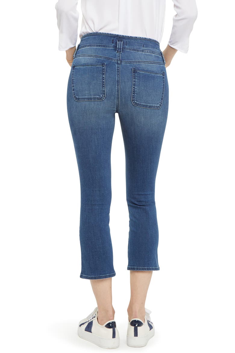 Ami Cool Embrace® Capri Jeans, Alternate, color, CALIENTE