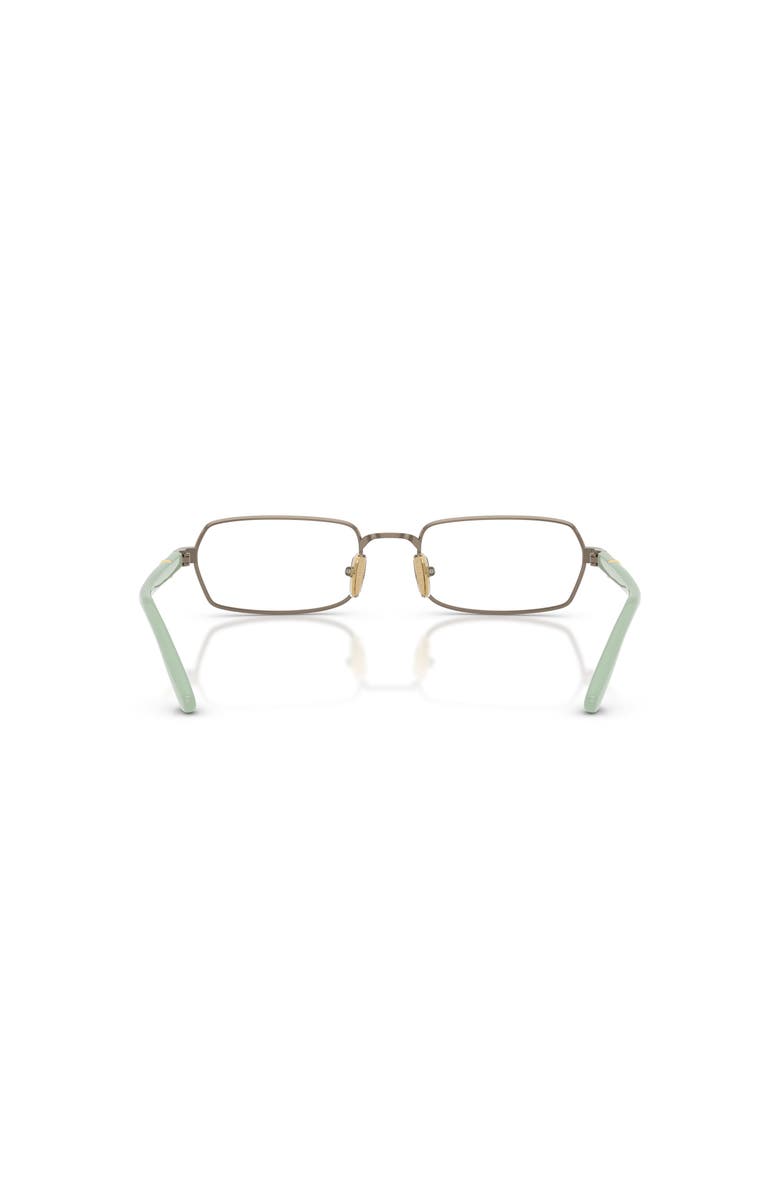 Vogue Eyewear 53mm Irregular optical glasses, Alternate, color, Beige