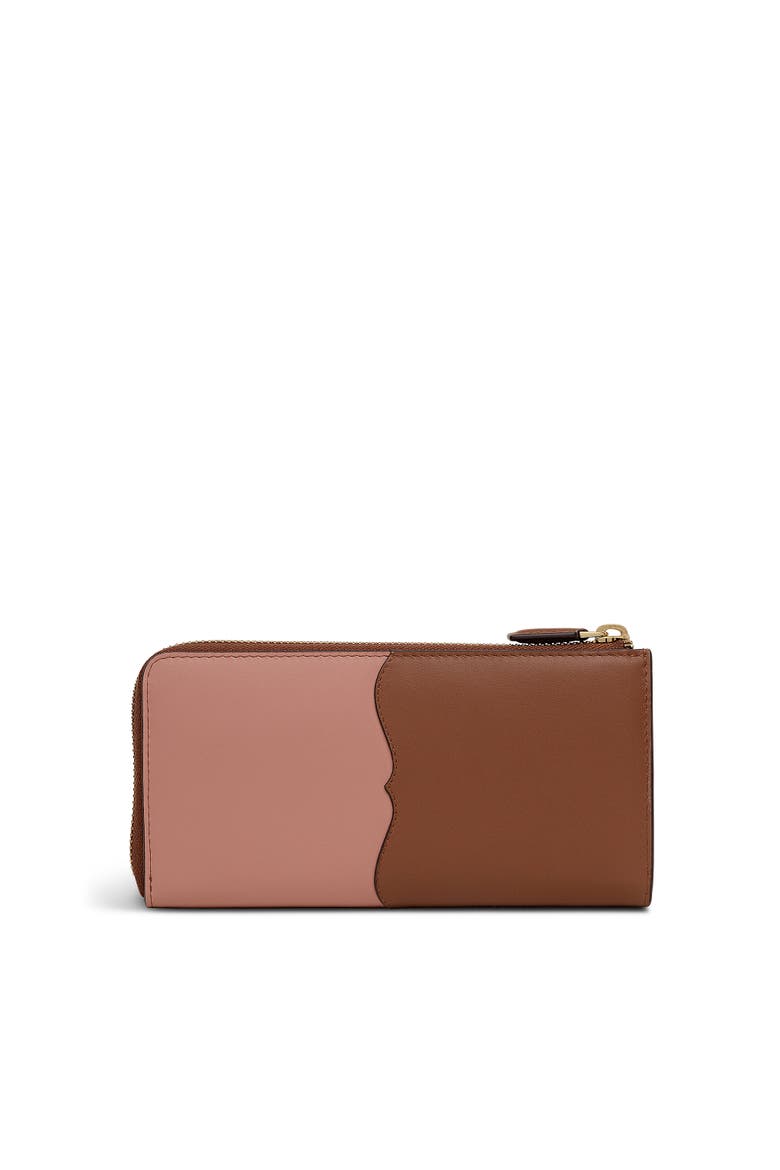 Chilworth Street - Cut Out Large Zip Around Wallet, Alternate, color, Carnation
