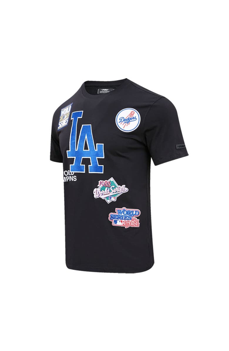 PRO STANDARD Men's Pro Standard Black Los Angeles Dodgers Championship T-Shirt, Alternate, color, 
