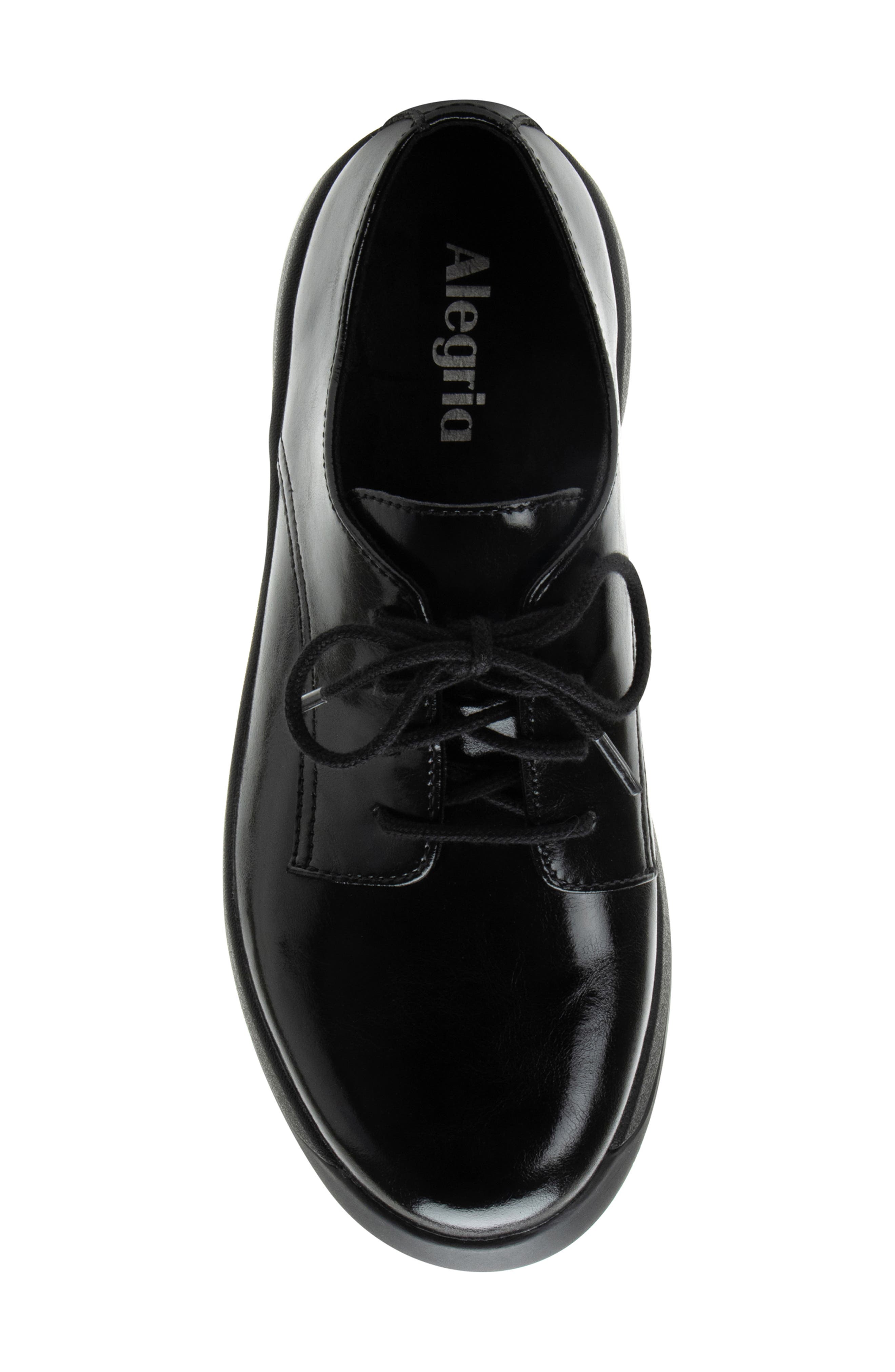Alegria by PG Lite Joclyn Platform Derby, Alternate, color, Dapper Black