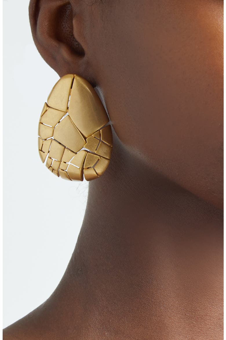 Byron Drop Earrings, Alternate, color, GOLD
