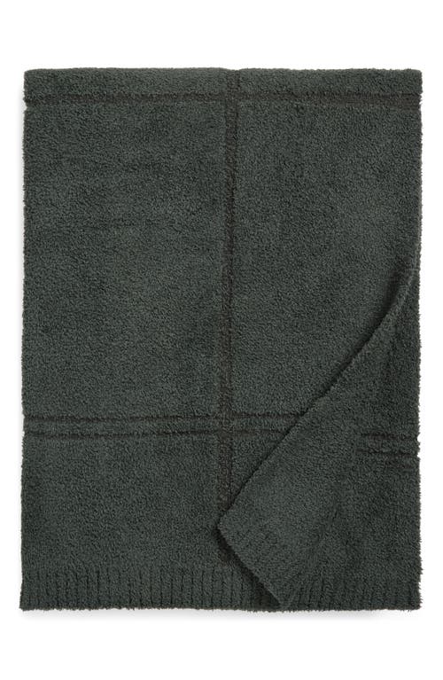 Barefoot Dreams Cozychic® Tonal Plaid Throw Blanket In Green